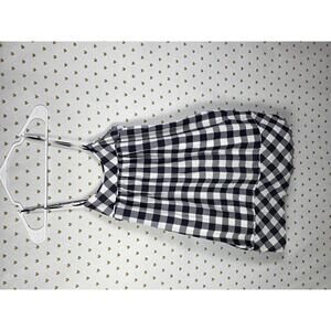 Vintage PINK Victoria’s Secret gingham Cottagecore mini dress Love Live XS Plaid